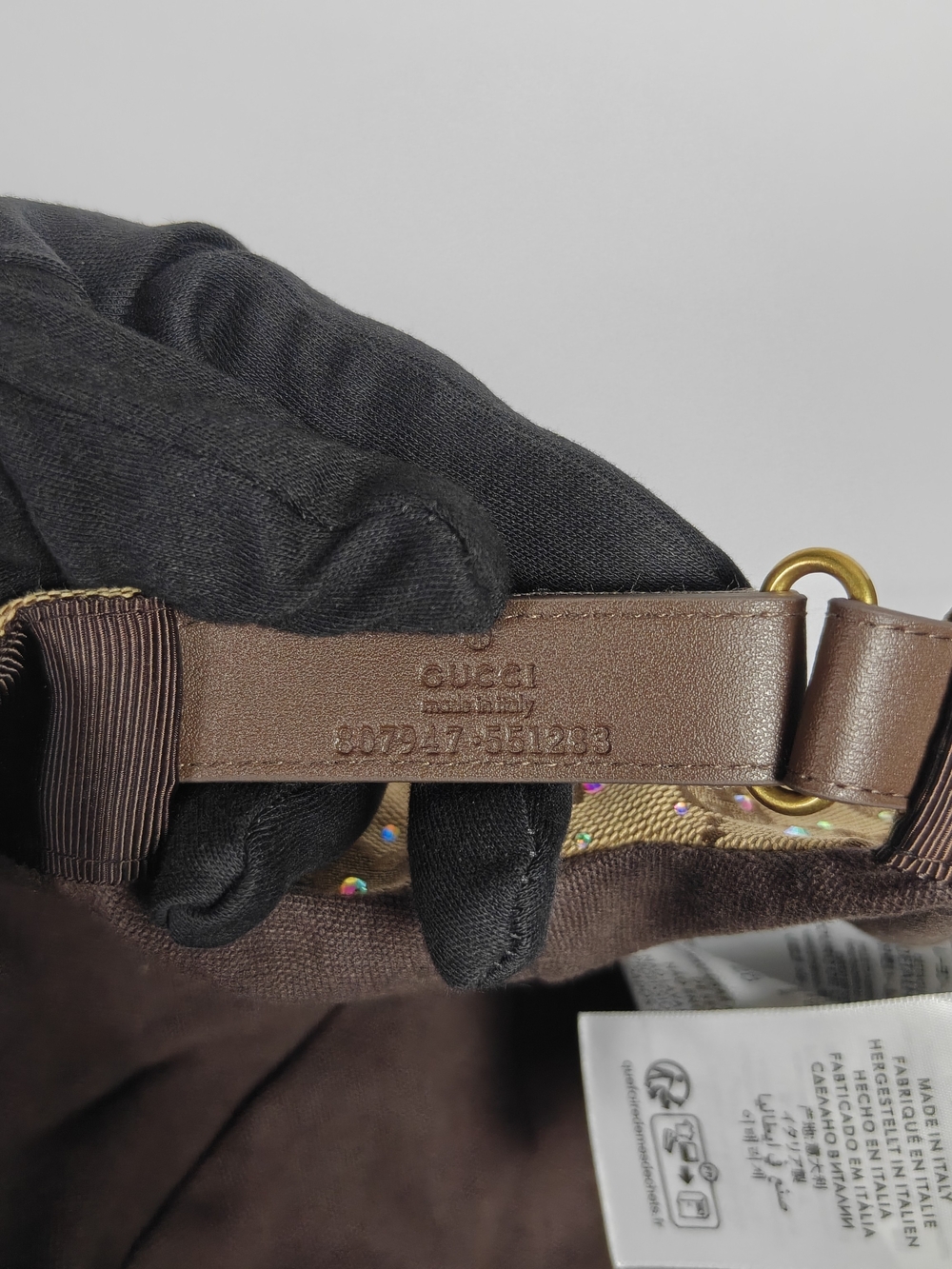 Gucci GG canvas baseball hat with crystals - Picture 7 of 7